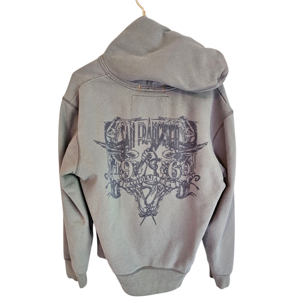 Gap rare 2006 San Francisco graphic gray hoodie men's M